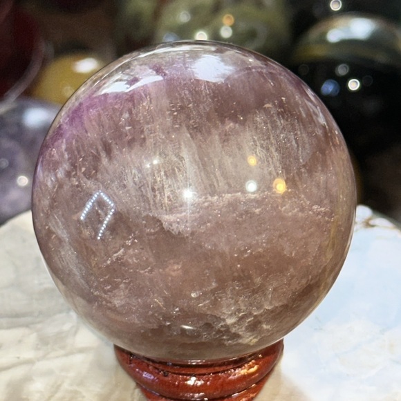 🎄SALE🎄Rainbow Fluorite Crystal Ball! - Picture 5 of 7